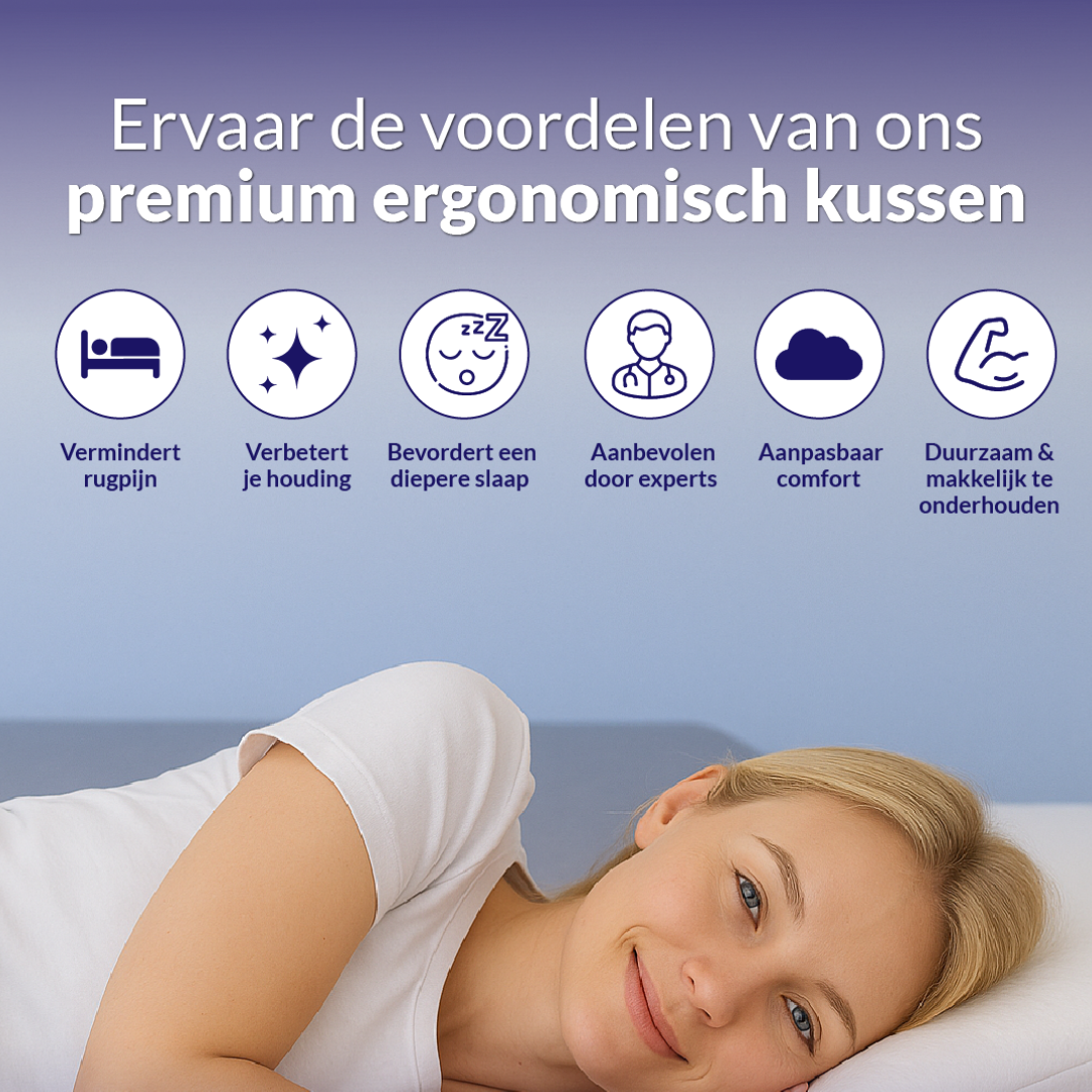 Pillowio™ Ergonomic Pillow – New Year’s Deal